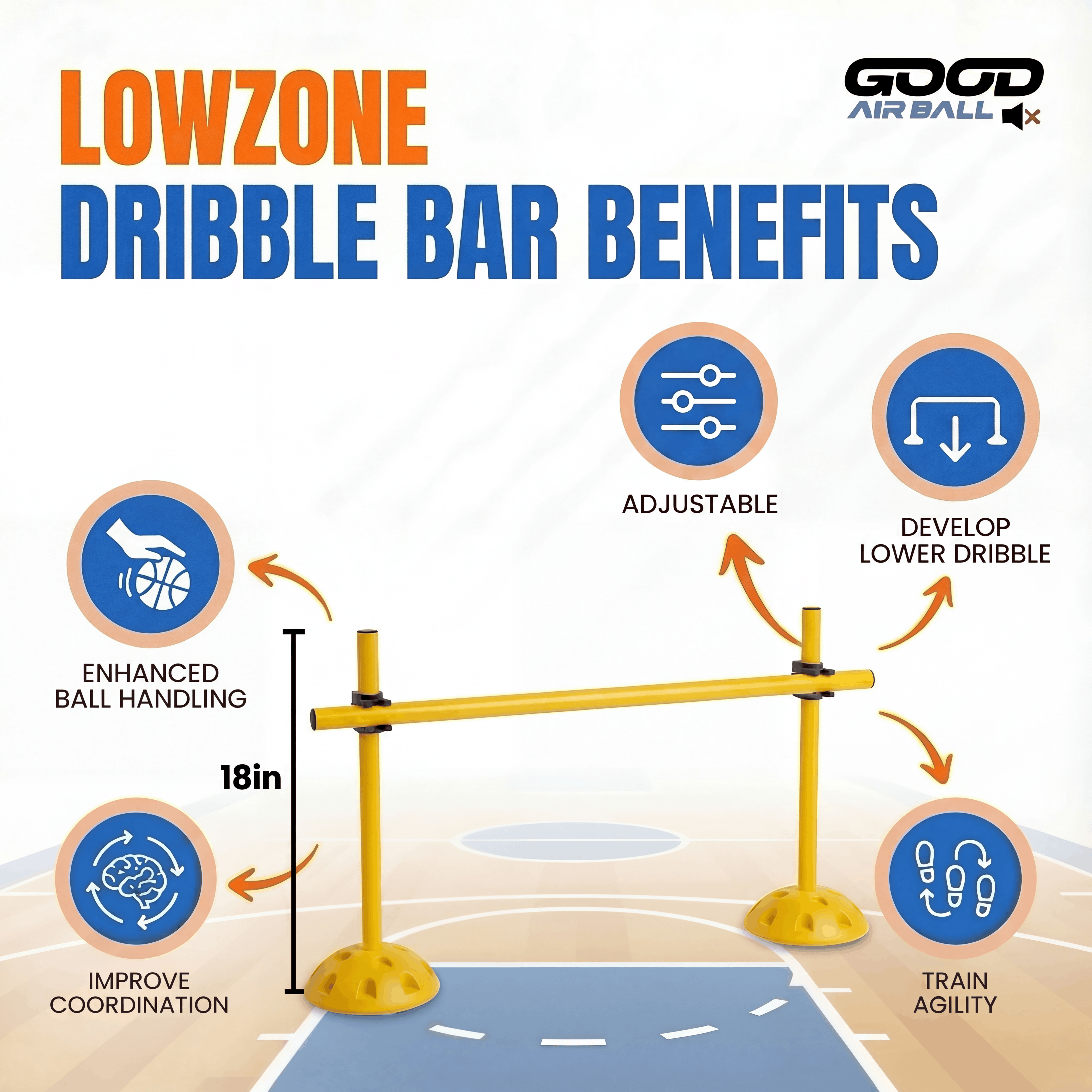 LOWZONE DRIBBLE BAR